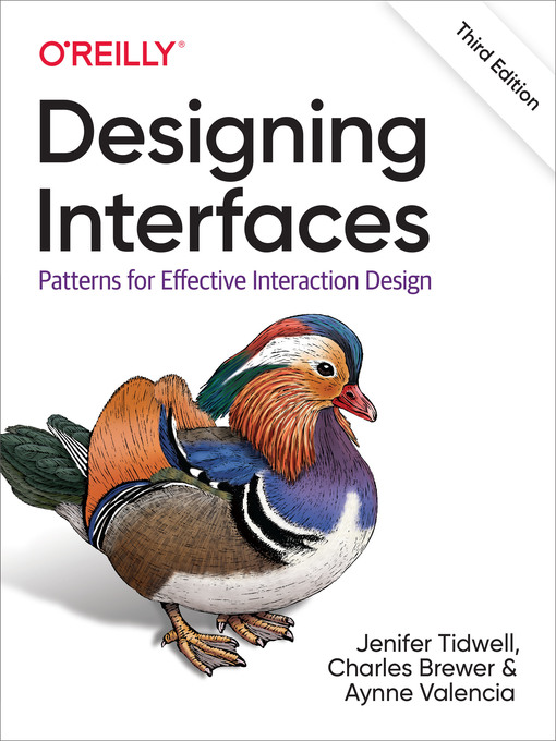 Title details for Designing Interfaces by Jenifer Tidwell - Available